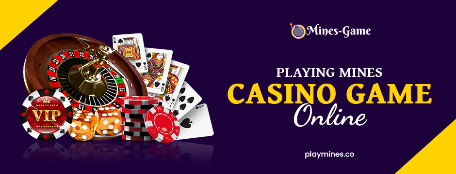 Playing Mines casino game online