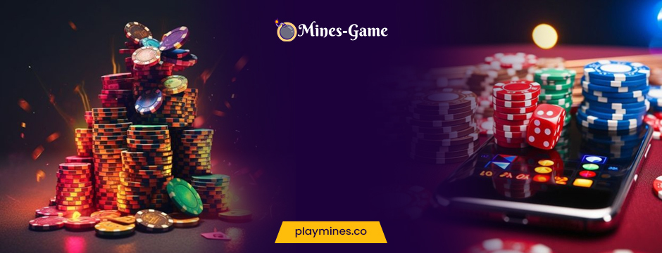Online Mines game with bonuses